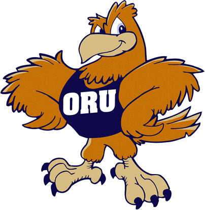 Oral Roberts Golden Eagles decals